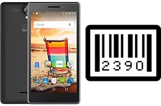 Cómo ver el número de serie en Micromax Bolt Q332
