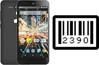 Cómo ver el número de serie en Micromax Canvas Amaze 2 E457