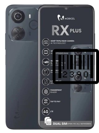 Cómo ver el número de serie en Mobicel RX Plus