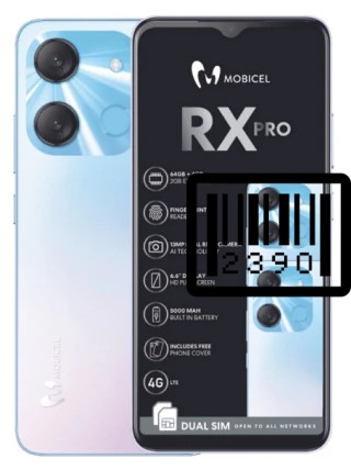 Cómo ver el número de serie en Mobicel RX Pro