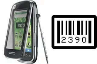 Cómo ver el número de serie en Motorola XT806