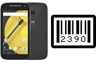 Cómo ver el número de serie en Motorola Moto E (2nd gen)