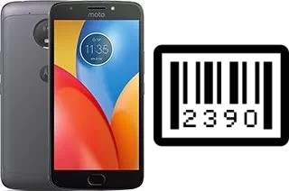 Cómo ver el número de serie en Motorola Moto E4 Plus (USA)