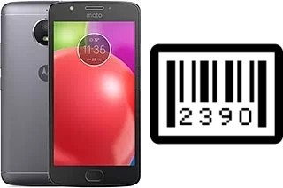 Cómo ver el número de serie en Motorola Moto E4