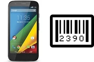 Cómo ver el número de serie en Motorola Moto G Dual SIM