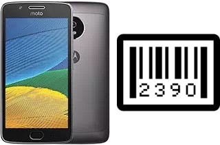 Cómo ver el número de serie en Motorola Moto G5