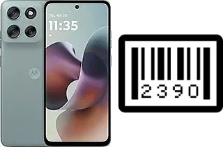 Cómo ver el número de serie en Motorola Moto G56
