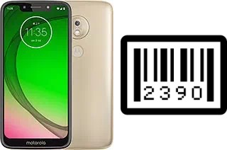 Cómo ver el número de serie en Motorola Moto G7 Play