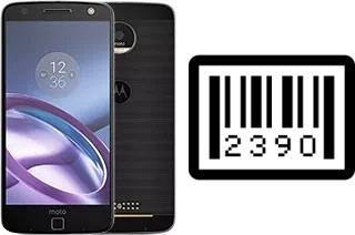 Cómo ver el número de serie en Motorola Moto Z