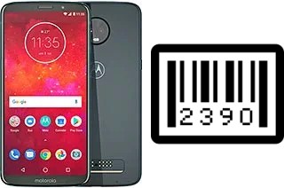 Cómo ver el número de serie en Motorola Moto Z3 Play