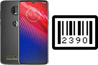 Cómo ver el número de serie en Motorola Moto Z4