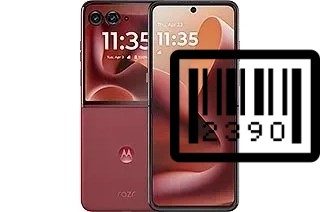 Cómo ver el número de serie en Motorola Razr Ultra 2025