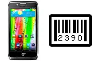 Cómo ver el número de serie en Motorola RAZR V MT887