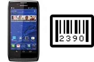 Cómo ver el número de serie en Motorola RAZR V XT885