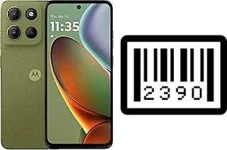 Cómo ver el número de serie en Motorola Moto G15 Power