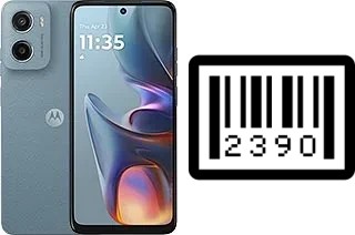 Cómo ver el número de serie en Motorola Moto E15