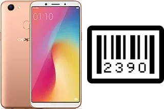 Cómo ver el número de serie en Oppo F5