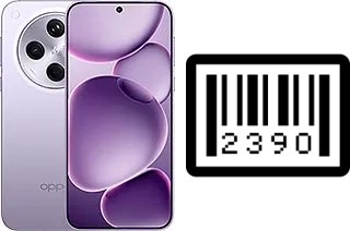 Cómo ver el número de serie en Oppo Find X8s+