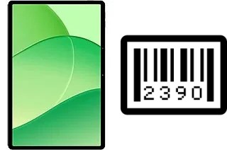 Cómo ver el número de serie en Oppo Pad SE