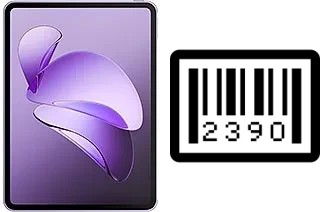 Cómo ver el número de serie en Oppo Pad 3