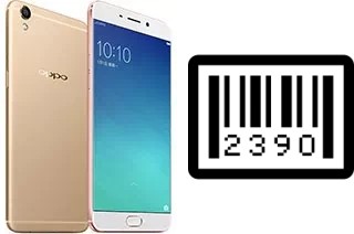 Cómo ver el número de serie en Oppo R9 Plus