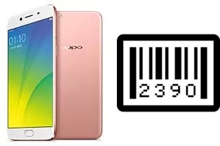 Cómo ver el número de serie en Oppo R9s Plus
