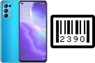 Cómo ver el número de serie en Oppo Find X3 Lite