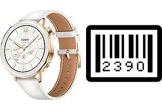 Cómo ver el número de serie en Oppo Watch X2 Mini
