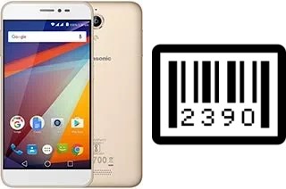 Cómo ver el número de serie en Panasonic P85