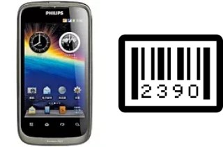 Cómo ver el número de serie en Philips W632
