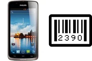 Cómo ver el número de serie en Philips W832