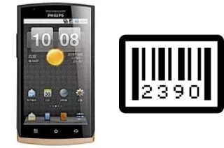 Cómo ver el número de serie en Philips W920