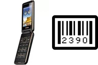 Cómo ver el número de serie en Philips W9588