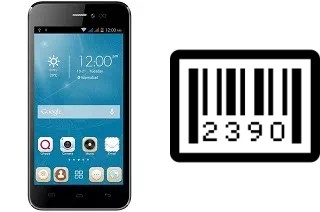Cómo ver el número de serie en QMobile Noir i5i