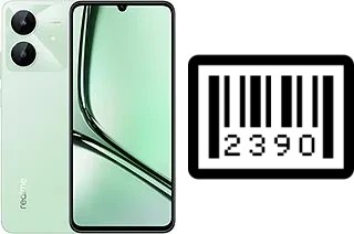 Cómo ver el número de serie en Realme Note 60x