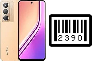 Cómo ver el número de serie en Realme P3x