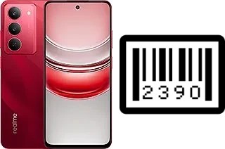 Cómo ver el número de serie en Realme 14x
