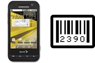 Cómo ver el número de serie en Samsung Conquer 4G