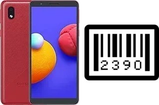 Cómo ver el número de serie en Samsung Galaxy M01 Core