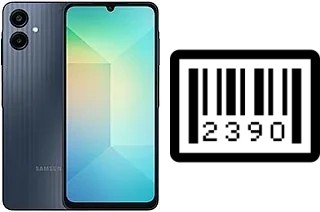 Cómo ver el número de serie en Samsung Galaxy A06