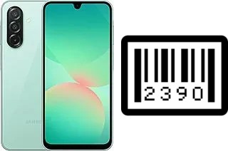 Cómo ver el número de serie en Samsung Galaxy A26