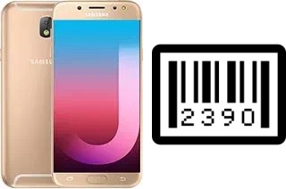 Cómo ver el número de serie en Samsung Galaxy J7 Pro