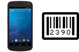 Cómo ver el número de serie en Samsung Galaxy Nexus i515