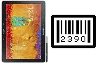 Cómo ver el número de serie en Samsung Galaxy Note 10.1 (2014 Edition)