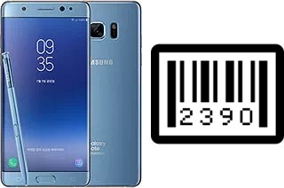 Cómo ver el número de serie en Samsung Galaxy Note FE