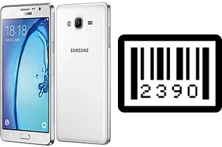 Cómo ver el número de serie en Samsung Galaxy On7 Pro
