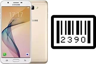 Cómo ver el número de serie en Samsung Galaxy On7 (2016)