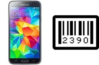 Cómo ver el número de serie en Samsung Galaxy S5 Plus