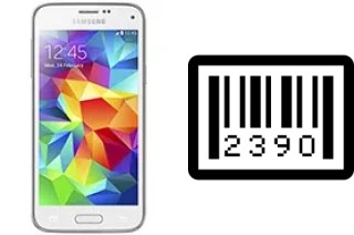 Cómo ver el número de serie en Samsung Galaxy S5 mini