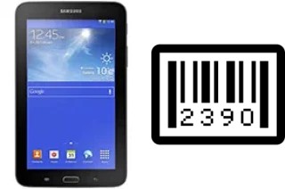 Cómo ver el número de serie en Samsung Galaxy Tab 3 Lite 7.0 3G
